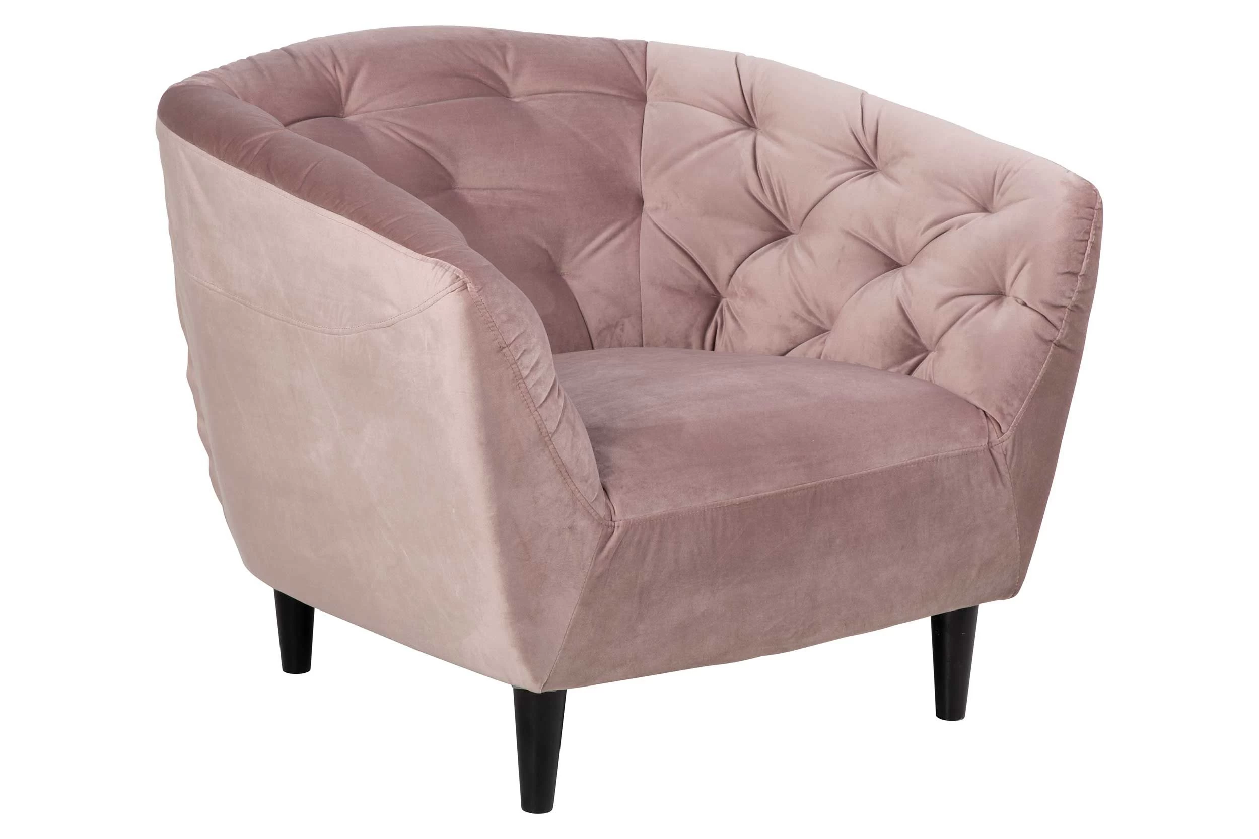 Fauteuil Isiah - Roze 6 Fauteuil Isiah - Roze - Afbeelding 6