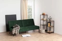 Slaapbank Giovanni - Bosgroen/zwart -Collectie Woonkamermeubels 0000080009 11 4518