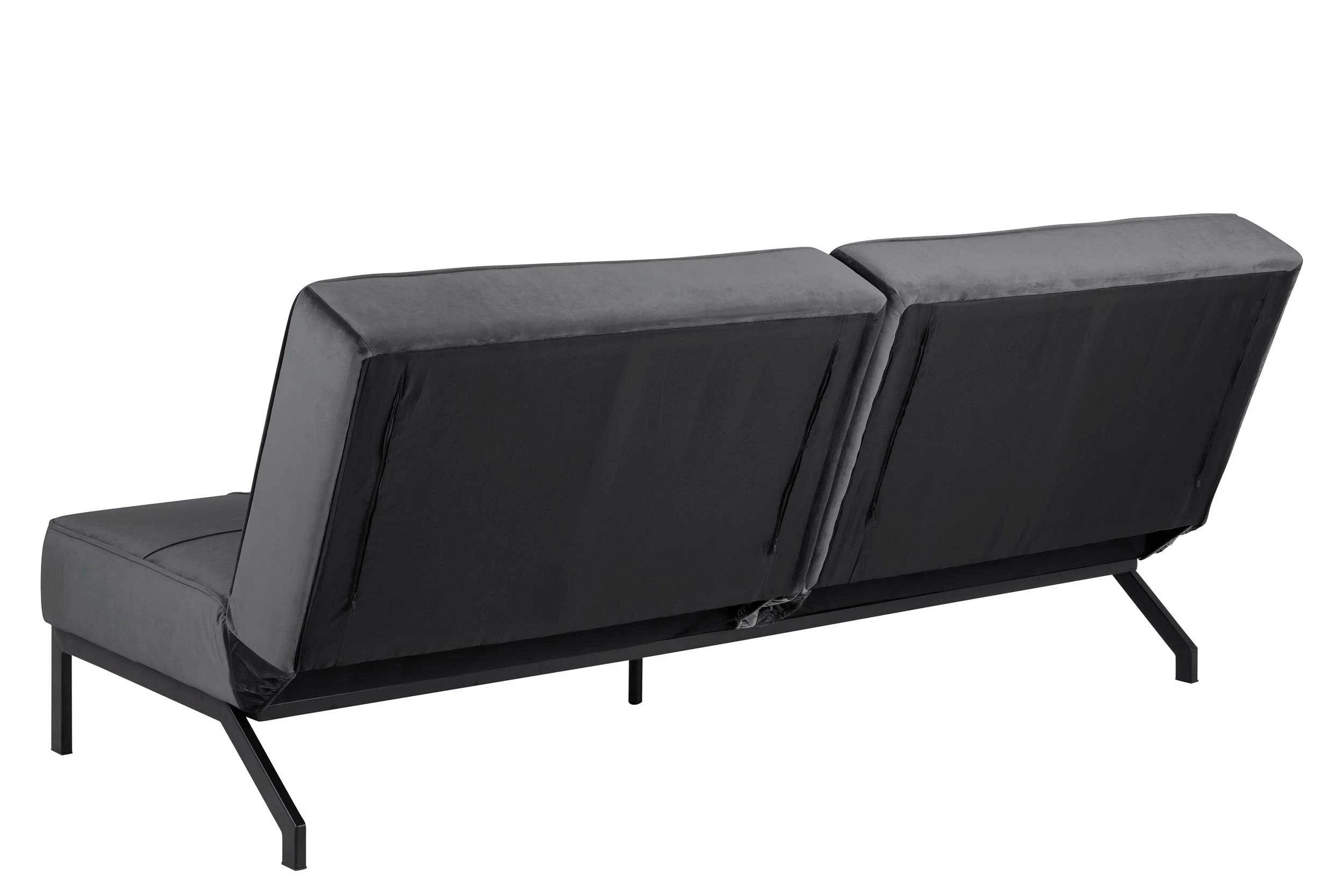 Slaapbank Giovanni - Donkergrijs/zwart 8 Slaapbank Giovanni - Donkergrijs/zwart - Afbeelding 8