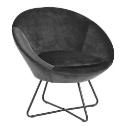 Fauteuil Cezar - Donkergrijs/zwart -Collectie Woonkamermeubels 0000081702 1 dafd