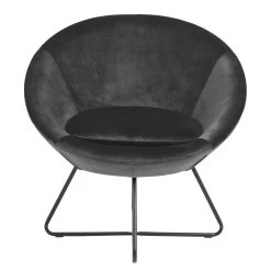 Fauteuil Cezar - Donkergrijs/zwart -Collectie Woonkamermeubels 0000081702 2 7663