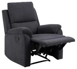 Relaxfauteuil Santiago Manueel - Donkergrijs -Collectie Woonkamermeubels 0000086592 3 a5ed