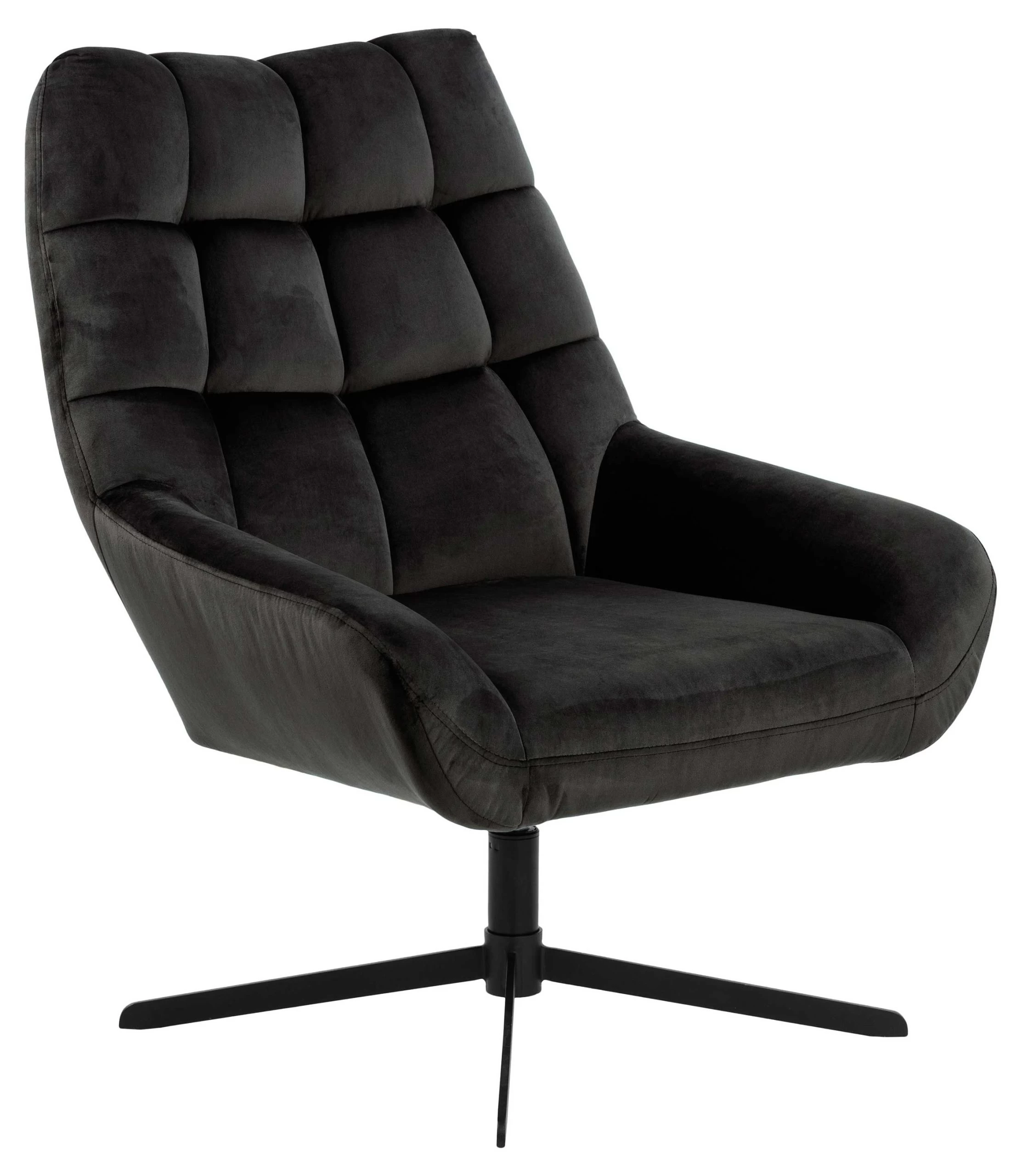 Draaifauteuil Madrid - Grijsbruin/zwart 10 Draaifauteuil Madrid - Grijsbruin/zwart - Afbeelding 10