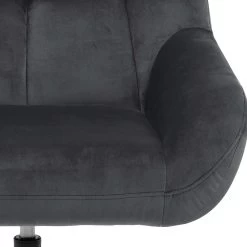Draaifauteuil Madrid - Donkergrijs/zwart -Collectie Woonkamermeubels 0000086682 7 f59e