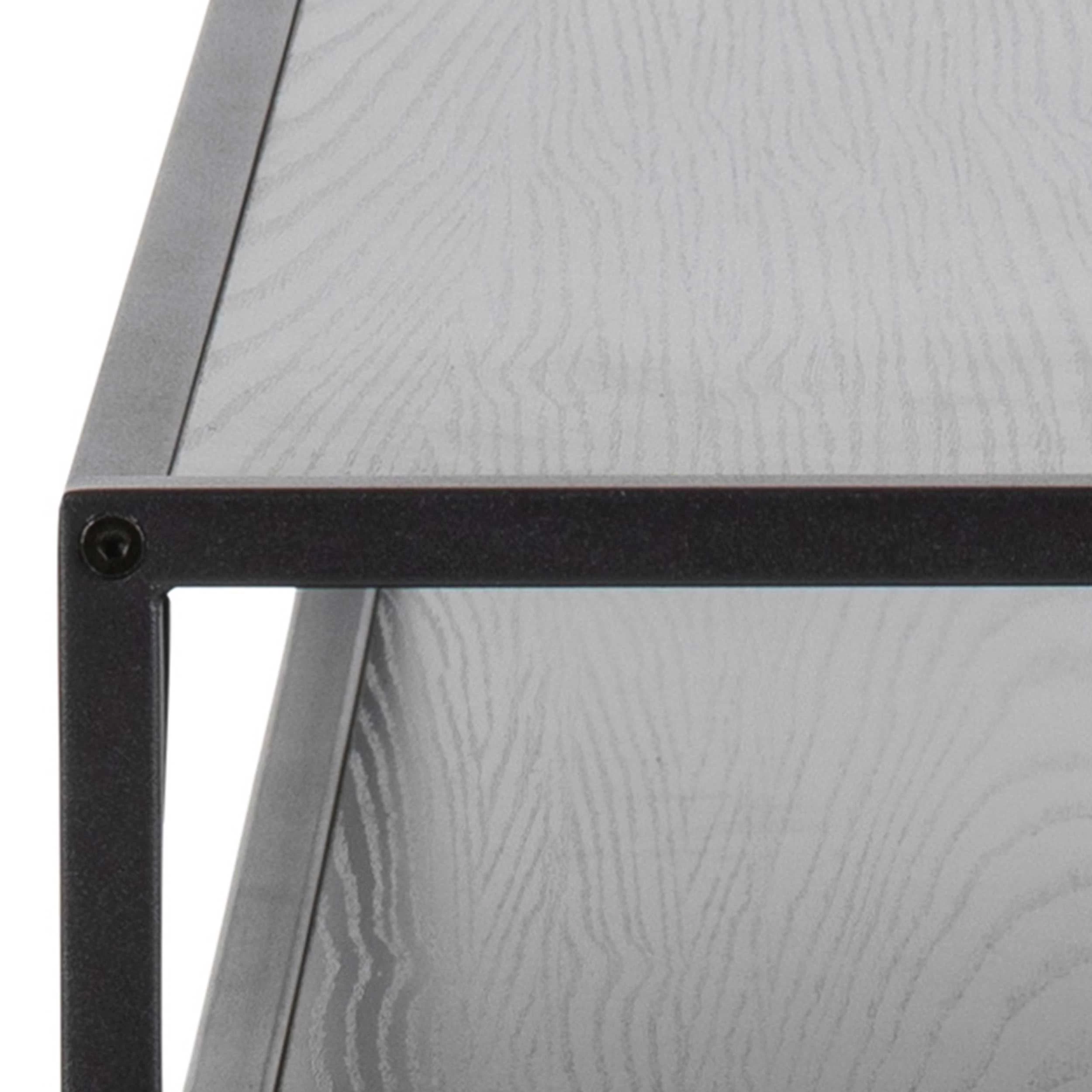 Sidetable Dover 120cm Industrieel - Zwart 4 Sidetable Dover 120cm Industrieel - Zwart - Afbeelding 4