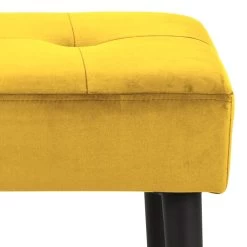 Bank Gloria 95cm - Geel/zwart -Collectie Woonkamermeubels 0000087492 4 5dc7