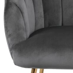 Fauteuil Dafne - Grijs/messing 12 Fauteuil Dafne - Grijs/messing -Collectie Woonkamermeubels 07174868 0E16 4C5E B7AB E2C31278B190 ea29