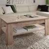 Salontafel Universal | Met Legplank | 110 X 65 X 47 Cm | Eikenhouten Kleur