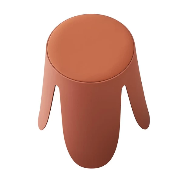 Terracotta Astin Kruk | PP Poten En PU Zitting | 46 X 30 X 30 Cm 5 Terracotta Astin Kruk | PP Poten En PU Zitting | 46 X 30 X 30 Cm - Afbeelding 5