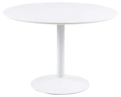 Ronde Eettafel Ibiza ø110 Cm - Wit -Collectie Woonkamermeubels 10110 1 1 5818