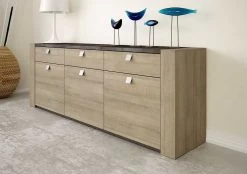 Dressoir Iris | 220 X 48 X 80 Cm | Brown Oak -Collectie Woonkamermeubels 1110 RITTA AMBIENT1 631b
