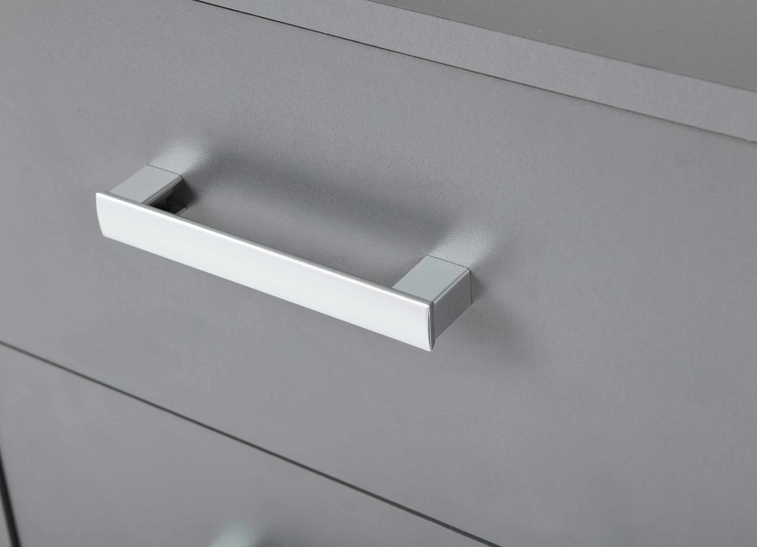 Ladekast Eden 122cm 6 Lades - Grafiet Grijs 2 Ladekast Eden 122cm 6 Lades - Grafiet Grijs - Afbeelding 2