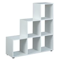 Roomdivider Luini 6 Vakken - Wit -Collectie Woonkamermeubels 13500200 01 f64c