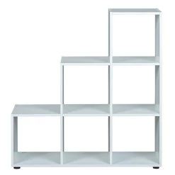 Roomdivider Luini 6 Vakken - Wit -Collectie Woonkamermeubels 13500200 02 f191