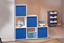 Roomdivider Luini 6 Vakken - Wit -Collectie Woonkamermeubels 13500200 13 5588