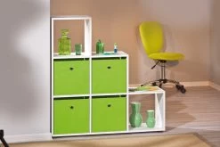 Roomdivider Luini 6 Vakken - Wit -Collectie Woonkamermeubels 13500200 15 8506