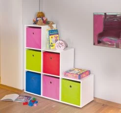 Roomdivider Luini 6 Vakken - Wit -Collectie Woonkamermeubels 13500200 18 2f04