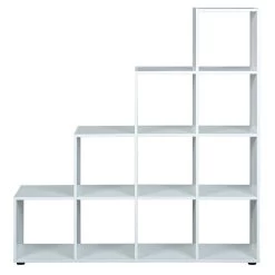 Roomdivider Luini 10 Vakken - Wit -Collectie Woonkamermeubels 13500210 02 5e57