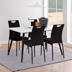 Eetkamerstoel Dia - Zwart -Collectie Woonkamermeubels 143ae8b2 5e39 43c0 a85e c2165b0ab91b 4452