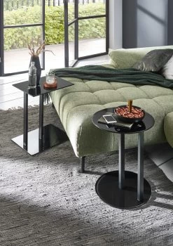 Bijzettafeltje Pika ø40cm - Zwart -Collectie Woonkamermeubels 14595 14569 Milieu fad2