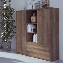 Buffetkast Frame - Donkere Eik