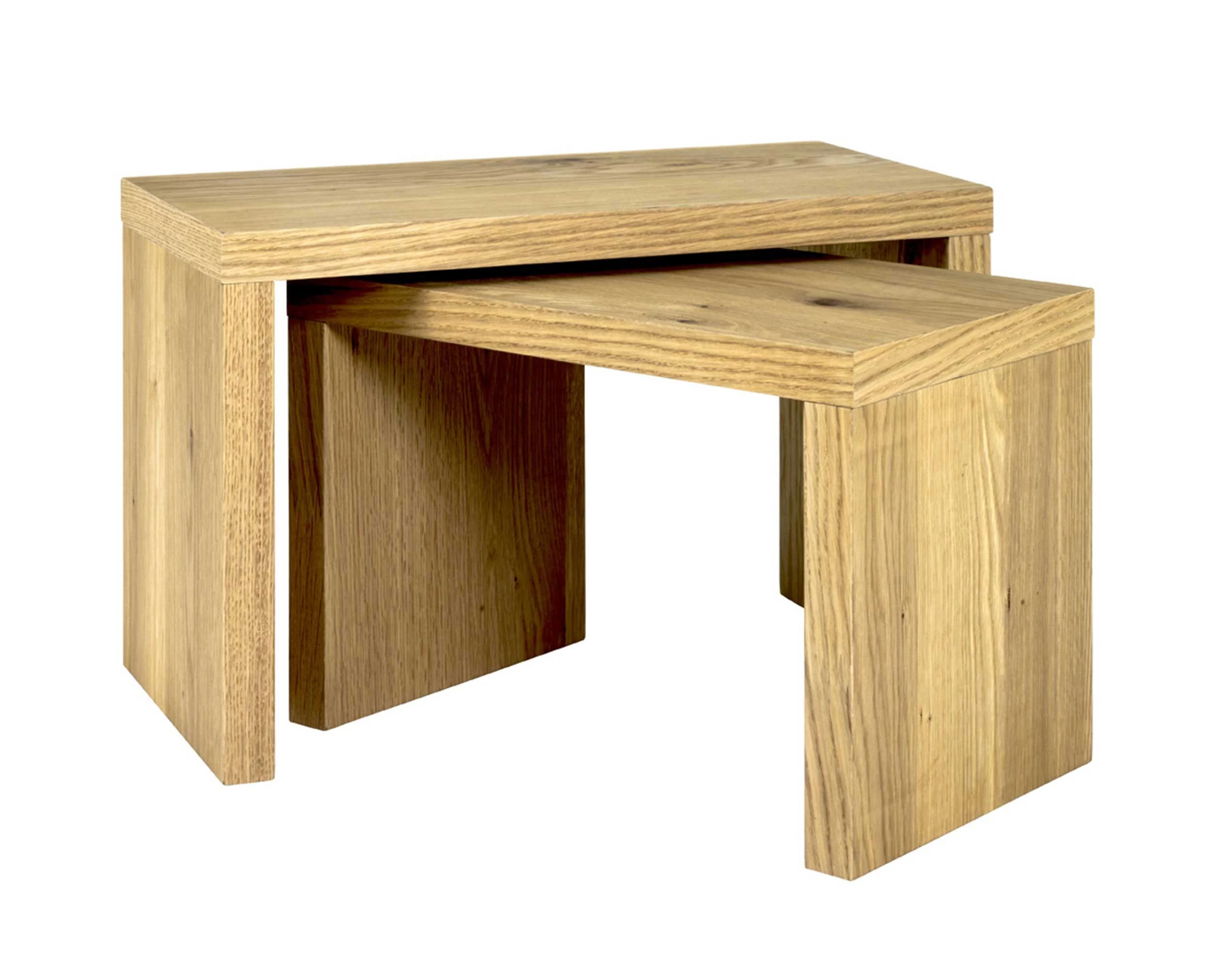 Bijzettafeltje Serkan 50cm - Eik 3 Bijzettafeltje Serkan 50cm - Eik - Afbeelding 3