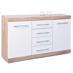 Dressoir Lublin Met 2 Deuren En 4 Laden -Collectie Woonkamermeubels 19601030 02 d4e5