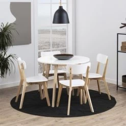 Eettafel Ramon ø90cm - Wit