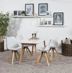 Eetkamerstoel Dima - Lederlook - Wit/ Bruin -Collectie Woonkamermeubels 1EBDF89F 2D93 4151 AFD6 2D3E5226D4DD dd12