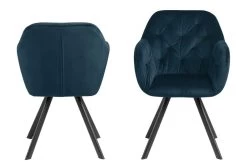 Draaibare Eetkamerstoel Levon - Donkerblauw 9 Draaibare Eetkamerstoel Levon - Donkerblauw -Collectie Woonkamermeubels 1F9A2C3F 61E6 4FE1 ACFA 353B860C223A 4bba