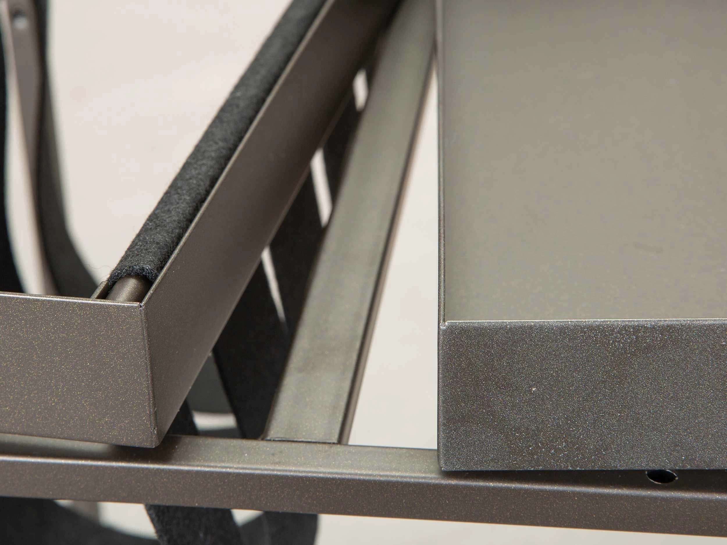 Bijzettafeltje Nubis 35x35 - Antraciet 3 Bijzettafeltje Nubis 35x35 - Antraciet - Afbeelding 3