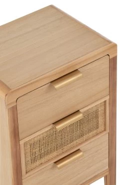 Kast 3 Lades Hout/rattan Naturel 13 Kast 3 Lades Hout/rattan Naturel -Collectie Woonkamermeubels 20324 7 d1a7