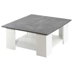 Salontafel Square 67x67 - Wit/beton 15 Salontafel Square 67x67 - Wit/beton -Collectie Woonkamermeubels 2084A2198X00 Square 67x67 white and concrete look 2 a1e1