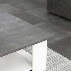 Salontafel Square 67x67 - Wit/beton 12 Salontafel Square 67x67 - Wit/beton -Collectie Woonkamermeubels 2084A2198X00 Square 67x67 white and concrete look 5 ad17