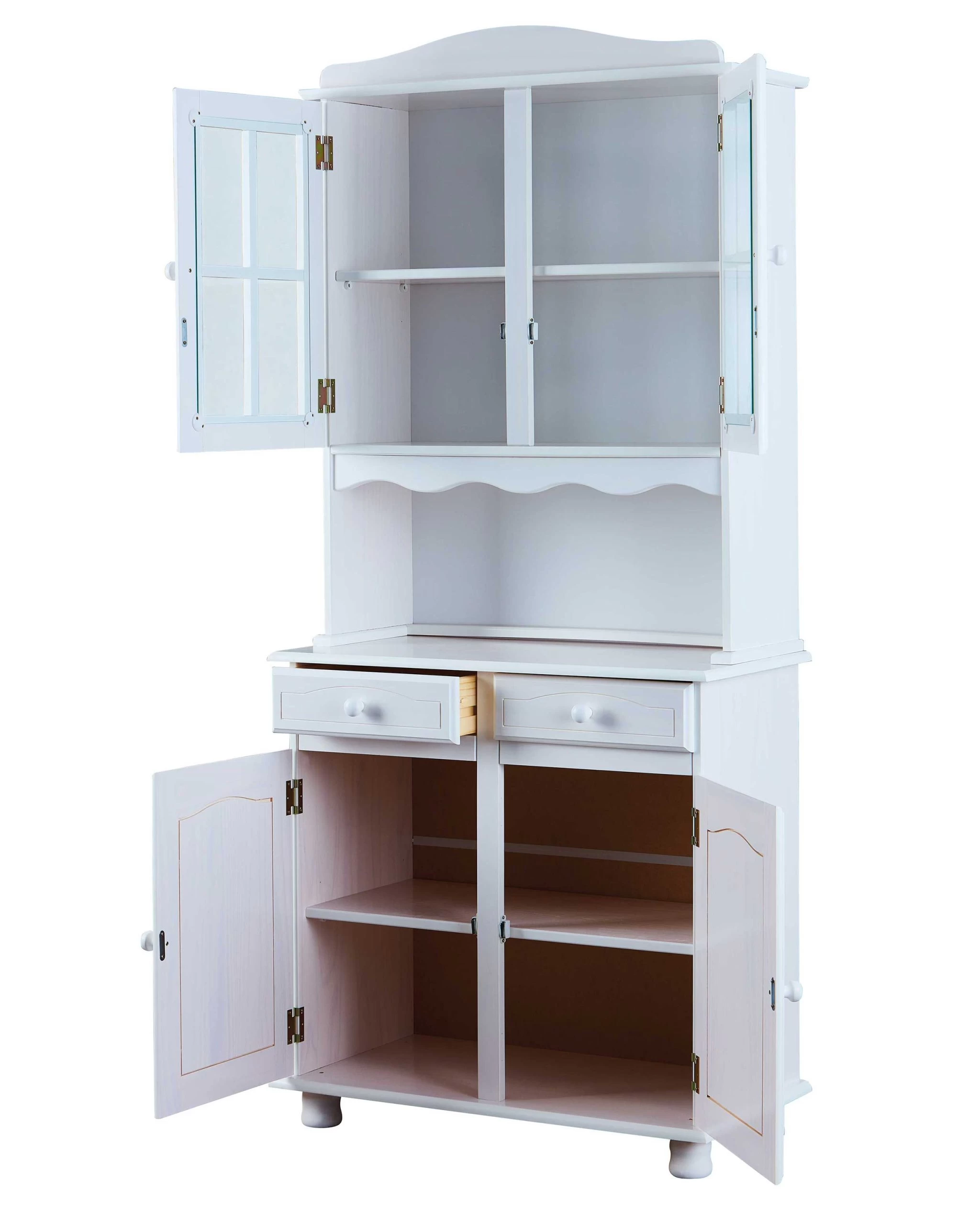 Vitrinekast Abaco - Wit 10 Vitrinekast Abaco - Wit - Afbeelding 10