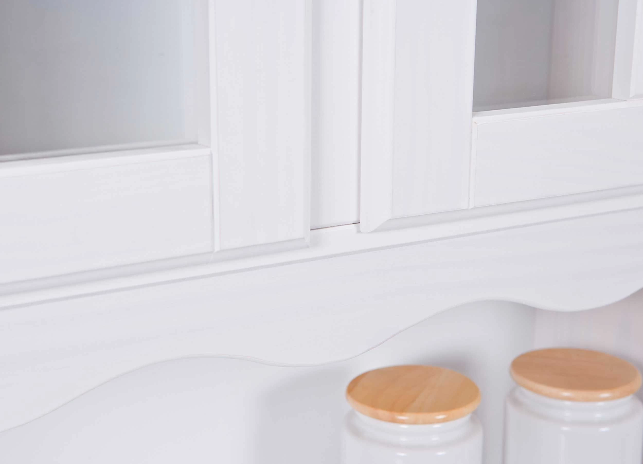 Vitrinekast Abaco - Wit 7 Vitrinekast Abaco - Wit - Afbeelding 7