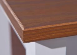 Eettafel Westerland 160x90cm Landelijk - Wit/bruin -Collectie Woonkamermeubels 20901477 06 02bc