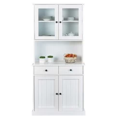 Buffetkast Westerland Smal Landelijk - Wit 15 Buffetkast Westerland Smal Landelijk - Wit -Collectie Woonkamermeubels 20904030 01 1665