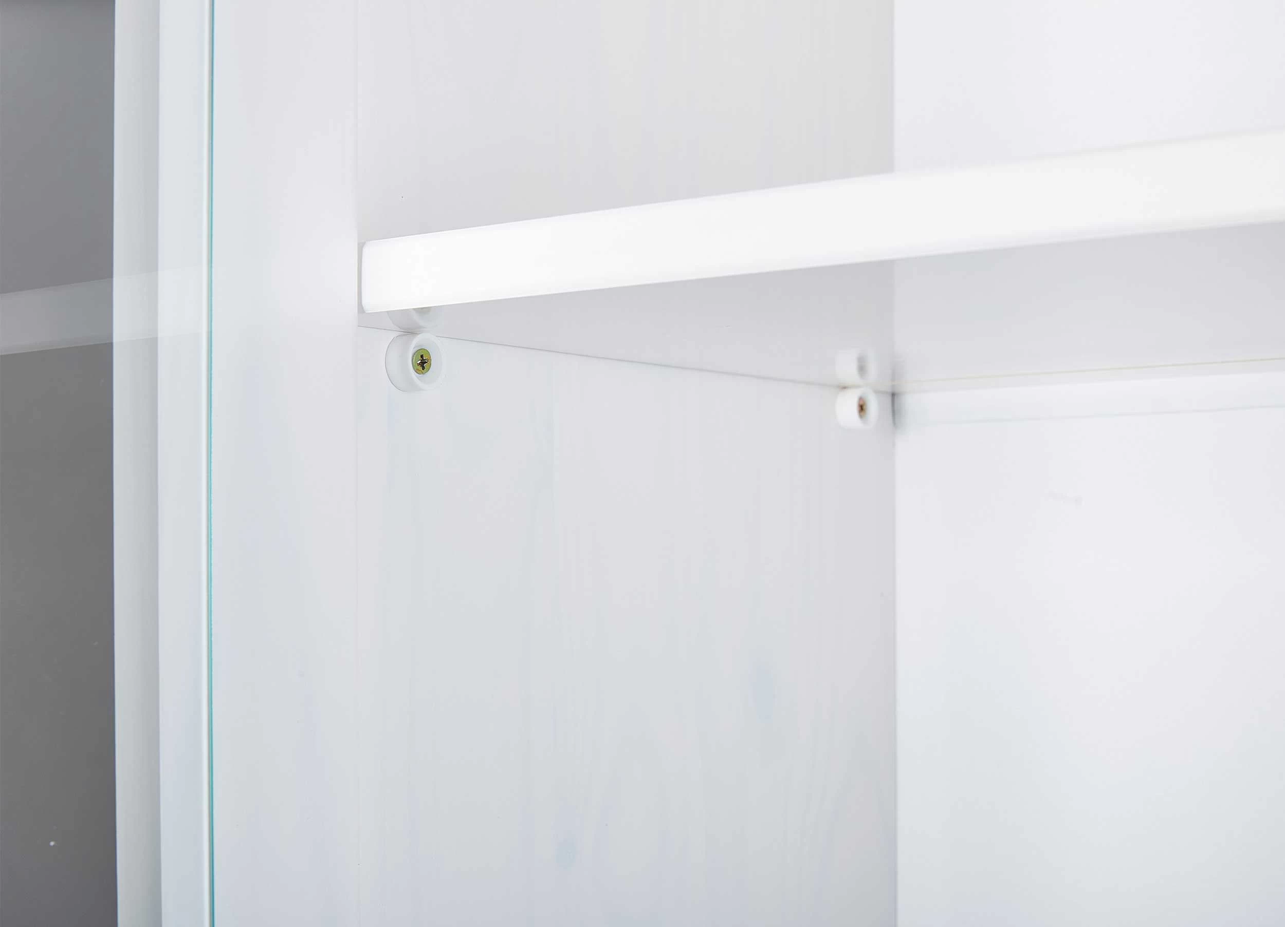 Buffetkast Westerland Smal Landelijk - Wit 4 Buffetkast Westerland Smal Landelijk - Wit - Afbeelding 4