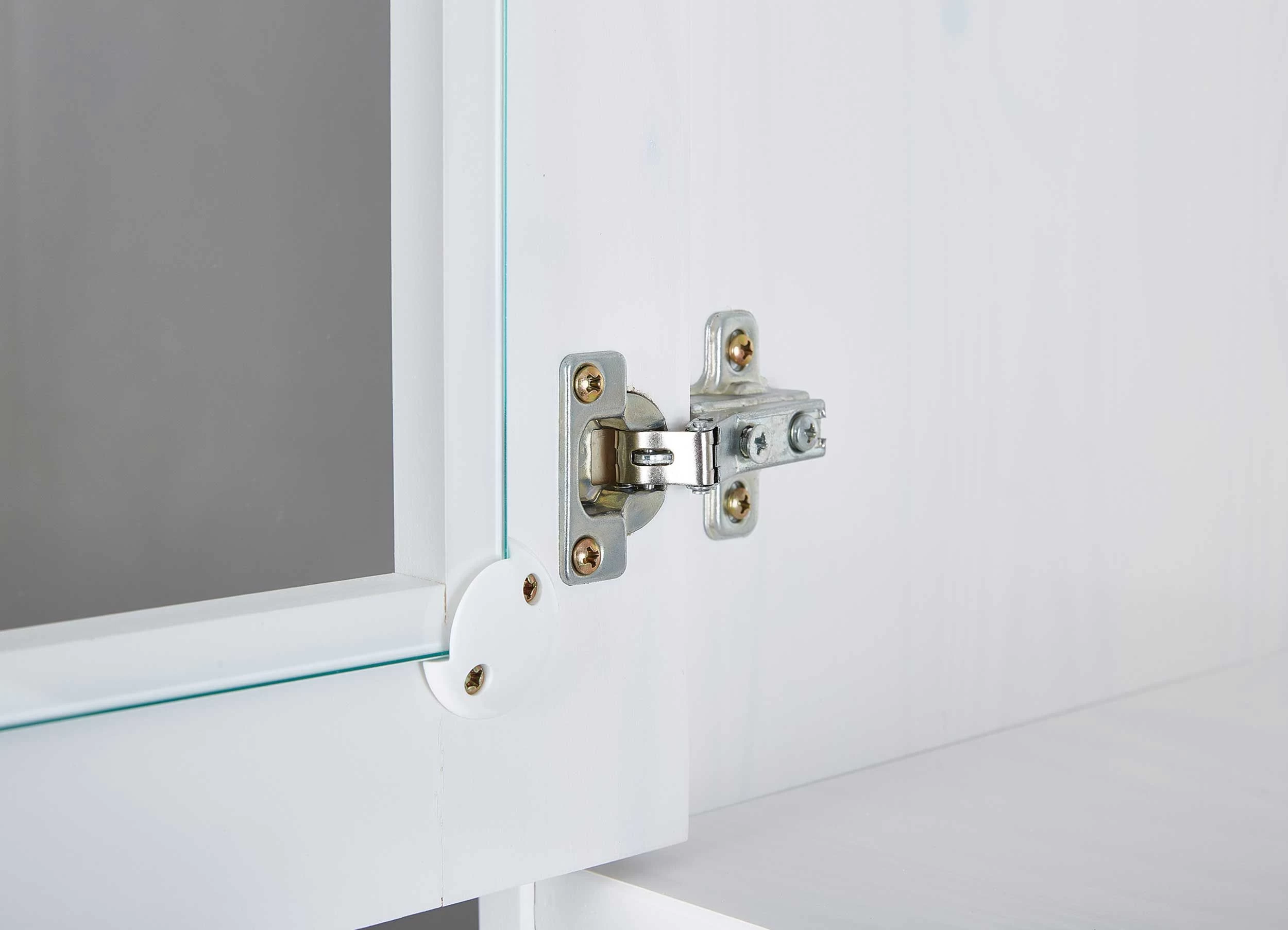 Buffetkast Westerland Smal Landelijk - Wit 2 Buffetkast Westerland Smal Landelijk - Wit - Afbeelding 2