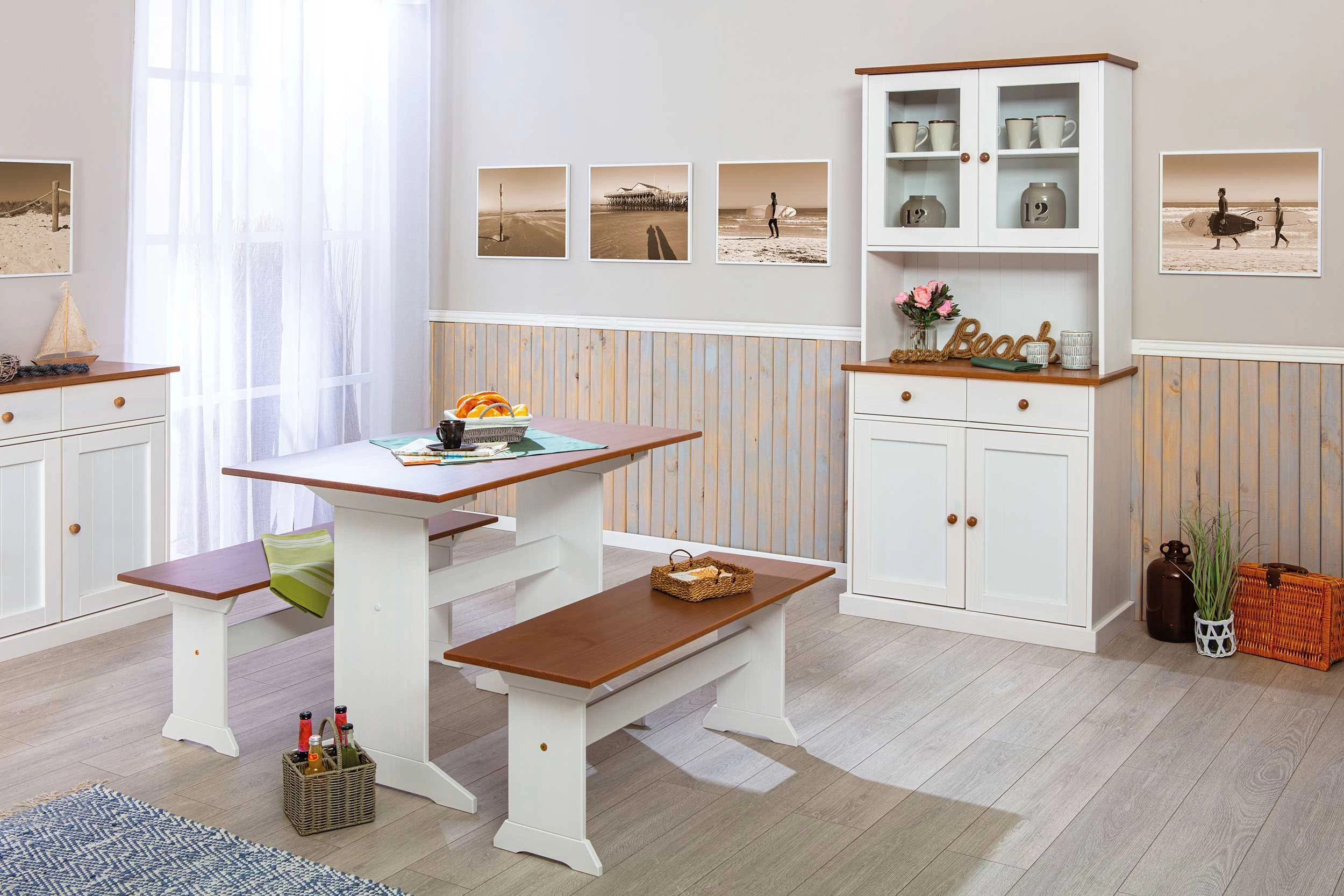 Bank Cisse - Wit/bruin 2 Bank Cisse - Wit/bruin - Afbeelding 2