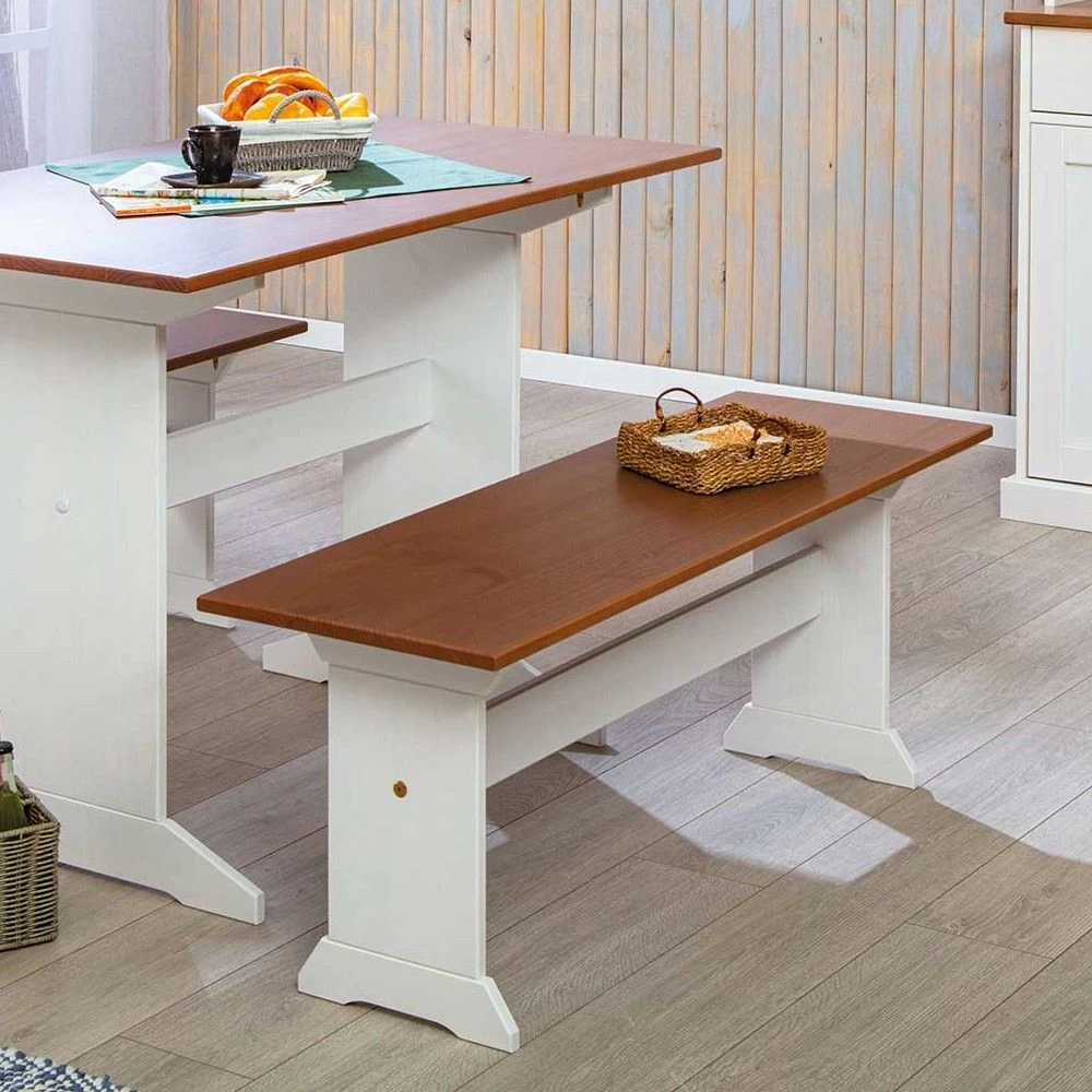 Bank Cisse - Wit/bruin 1 Bank Cisse - Wit/bruin