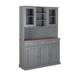 Buffetkast Cerci 131cm Met 5 Deuren & 3 Lades - Grijs -Collectie Woonkamermeubels 20904230 01 ef7d