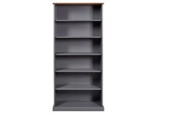 Boekenkast Westerland | 90 X 38,1 X 190 Cm | Donkergrijs -Collectie Woonkamermeubels 20904255 04 9ef8
