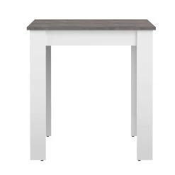 Eettafel Nice 110 Cm - Wit/beton -Collectie Woonkamermeubels 2280A2198X00 Nice concrete and white 5 8676