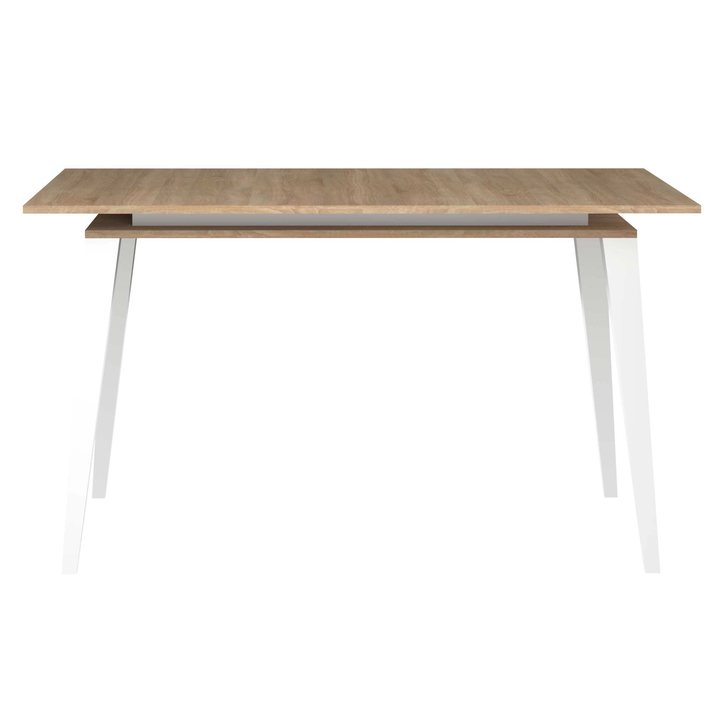 Uitschuifbare Tafel Kim 90x134/174 - Eik 4 Uitschuifbare Tafel Kim 90x134/174 - Eik - Afbeelding 4