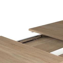 Uitschuifbare Tafel Kim 90x134/174 - Eik 19 Uitschuifbare Tafel Kim 90x134/174 - Eik -Collectie Woonkamermeubels 2290A0300X00 Dining table natural oak and white 6 a459