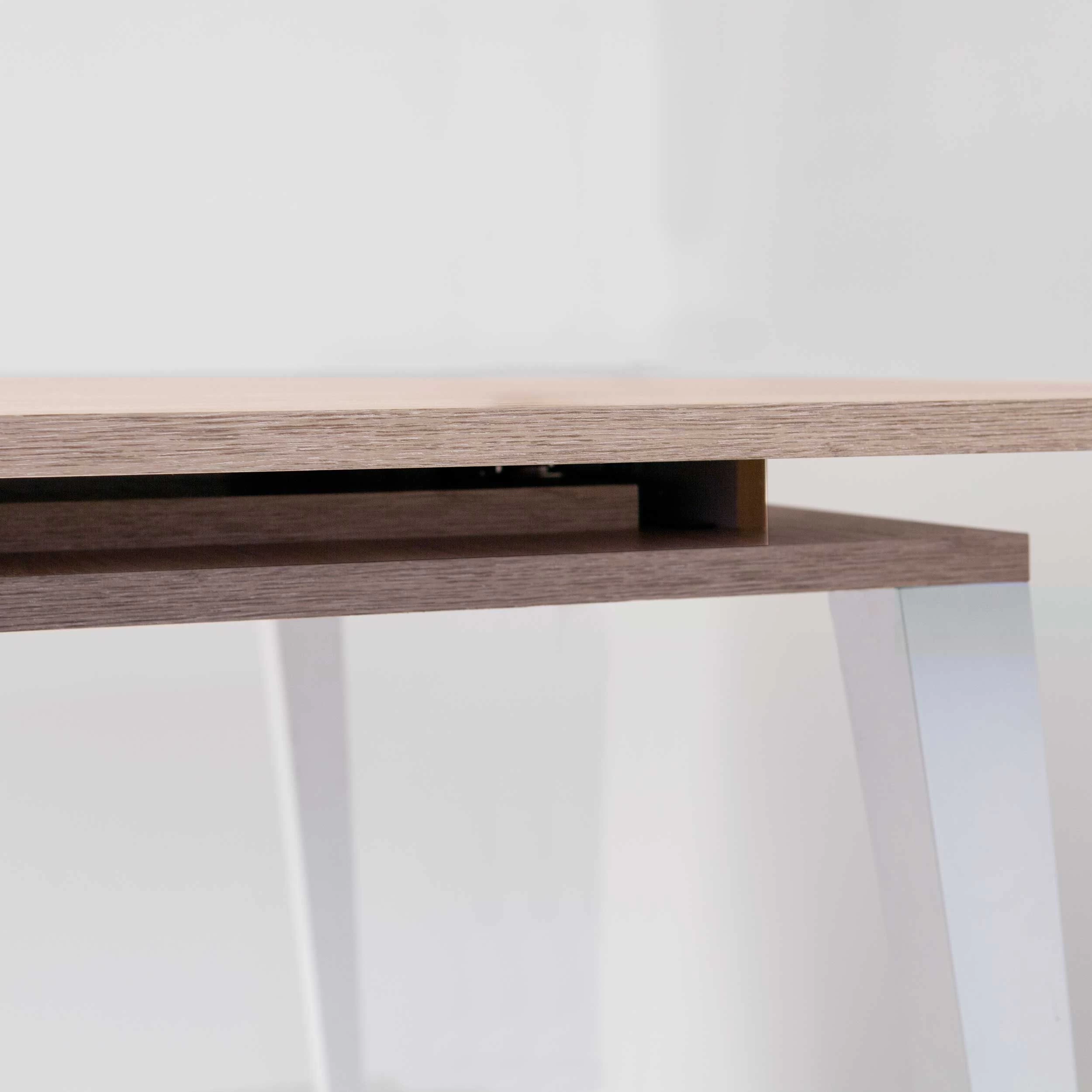 Uitschuifbare Tafel Kim 90x134/174 - Eik 6 Uitschuifbare Tafel Kim 90x134/174 - Eik - Afbeelding 6