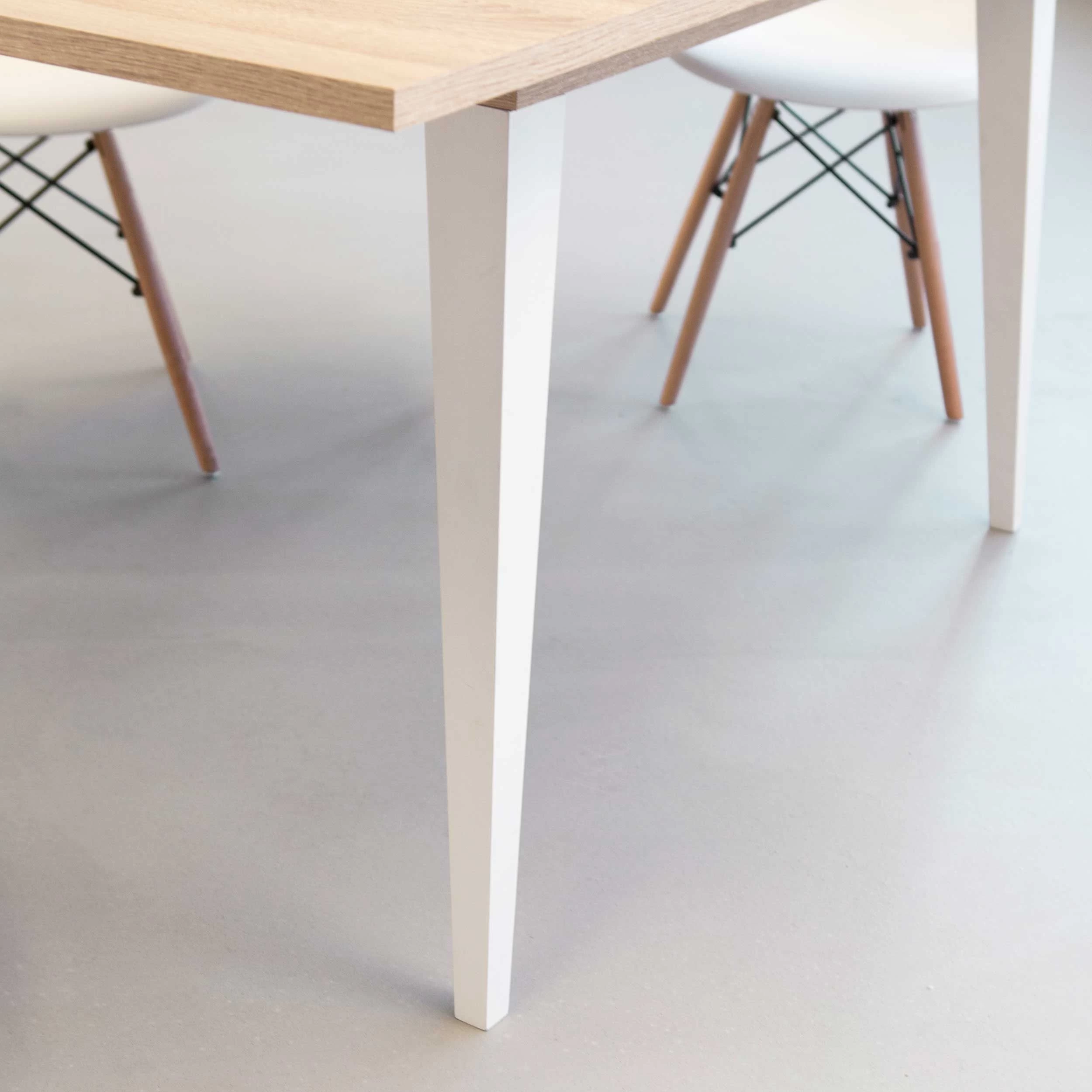 Uitschuifbare Tafel Kim 90x134/174 - Eik 9 Uitschuifbare Tafel Kim 90x134/174 - Eik - Afbeelding 9