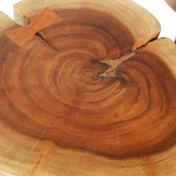 Bijzettafeltje Samantha - Acacia En Zwart Stalen Poten -Collectie Woonkamermeubels 2320 15 5 f2dd